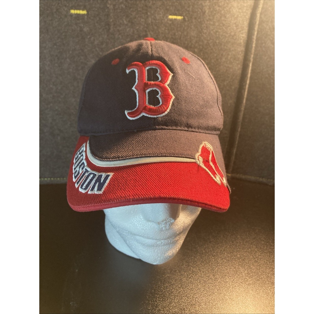 Boston Red Sox Twins Youth Enterprise Cotton Cap Genuine MLB Strapback Pre‑Owned